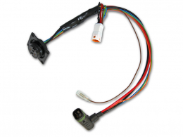Kabelsatz Brose Anschlusskabel Supercore mit Ladebuchse (Stecker 90°) 23993-46